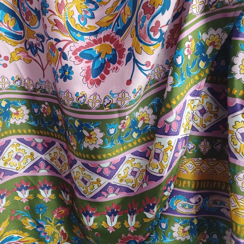 Zara Multicolor Patterned Mini Dress - Picture 4 of 11